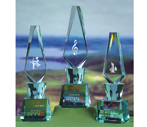 그린 크리스탈 트로피