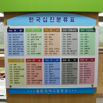 한국십진분류표